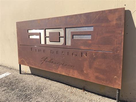 sheet metal sign fabrication kansas|custom metal signs.